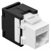 Модуль Keystone TERACOM PRO Cat.5E неэкран. 110 IDC 180 град. самозажимной (Toolless) черный Модуль Keystone TERACOM PRO Cat.5E неэкран. 110 IDC 180 град. самозажимной (Toolless) черный
