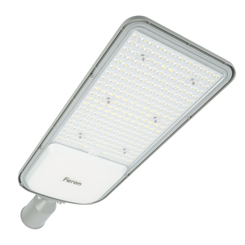 Светодиодный уличный консольный светильник Feron SP3050 200W 5000K 230V, серый Светодиодный уличный консольный светильник Feron SP3050 200W 5000K 230V, серый