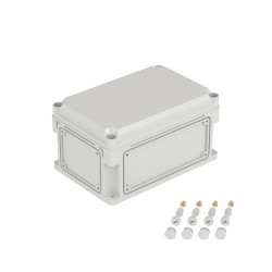 Корпус RAM box без МП 300х200х160 мм, с фланцами, непрозрачная крышка высотой 35 мм, IP66/IP67