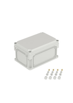 Корпус RAM box без МП 300х200х160 мм, с фланцами, непрозрачная крышка высотой 35 мм, IP66/IP67