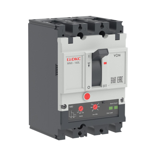 Авт. выкл. YON pro MNX160L 3P 160A 70kA при AC415V расц. TMD