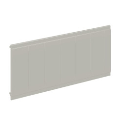 Заглушка на 6мод. RAL7035 для настенных щитков IP40 и IP65