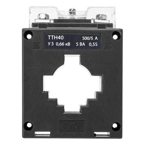 Трансформатор тока измерительный ТТН 40/500/5- 5VA/0,5S-Р TDM Трансформатор тока измерительный ТТН 40/500/5- 5VA/0,5S-Р TDM