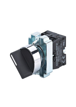 Переключатель NP2-BD53 3 положения возвратом 2НО IP40 (R) CHINT 573985