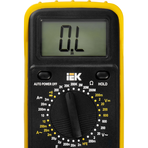 Мультиметр цифровой PROFESSIONAL MY61 IEK Мультиметр цифровой PROFESSIONAL MY61 IEK