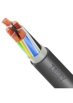 Кабель TOKOV ELECTRIC ВВГнг(А)-LSLTx 5х50 МС (N PE) 1кВ (м) УТ000030611