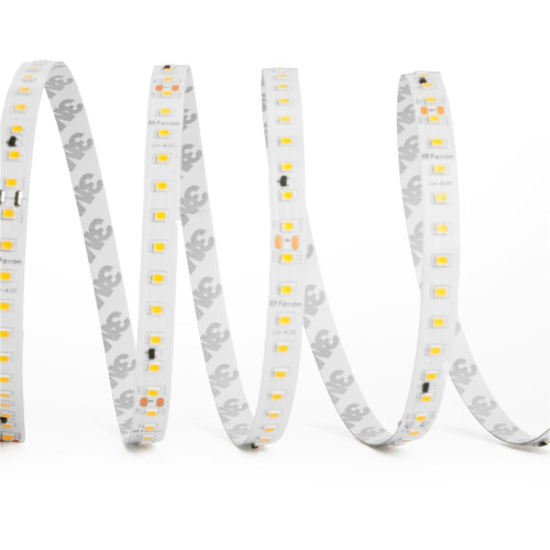 Светодиодная LED лента Feron LS520 стабилизированная, 120SMD(2835)/м 11Вт/м 24V 20000*10*1.22мм 6000К IP20