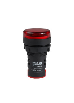 Индикатор напряжения OptiSignal Compact D22 C7-VM-4 красный 20-500 В AC AD22VM