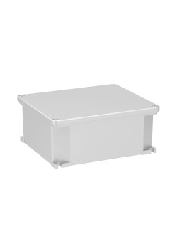 Коробка ответвительная алюминиевая окрашенная, IP66/IP67, RAL9006, 178х155х74мм