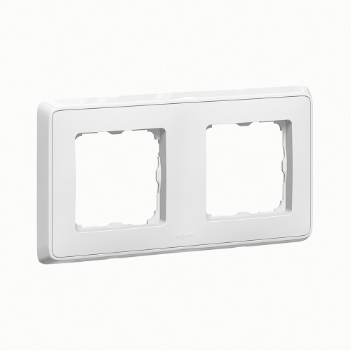 Cariva DIY Рамка 2 поста белая