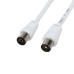 Шнур TV Plug - TV Jack 1.5м бел. Rexant 18-0002 Шнур TV Plug - TV Jack 1.5м бел. Rexant 18-0002