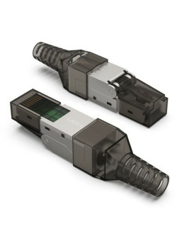 Разъем Vention IDIH0 полевой заделки RJ-45 (8P8C) под витую пару, для одножильного кабеля кат. 6а