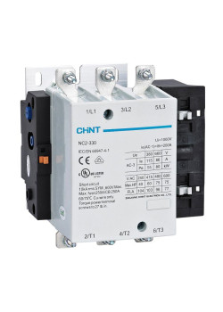 Контактор NC2-330 330А кат. 230В AC AC-3 (R) CHINT 236058