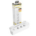 Удлинитель 3-местный c/з 3x1 мм2, 1,8 м, 250В, 10А, 2USB+1Type-C 2,4А, серия Home plus, белый STEKKER HM08-33-02 Удлинитель 3-местный c/з 3x1 мм2, 1,8 м, 250В, 10А, 2USB+1Type-C 2,4А, серия Home plus, белый STEKKER HM08-33-02