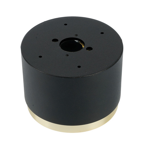 Светильник потолочный Feron Barrel DUET HL459 12W, 230V,GX53, черный + золото IP20