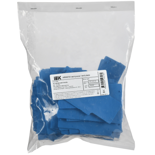 ARMAFIX Заглушка EPCX10-3 BU для колодки клеммной CX10-3 синяя IEK ARMAFIX Заглушка EPCX10-3 BU для колодки клеммной CX10-3 синяя IEK