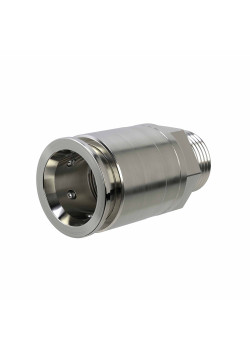 Муфта труба-коробка д.40мм, IP66/IP67, М40х1,5, нержавеющая сталь AISI 303
