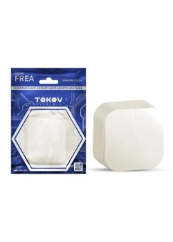 Выключатель 2-кл. ОП Frea 10А IP20 250В АБС-пластик беж. TOKOV ELECTRIC TKE-FR-V2-C02