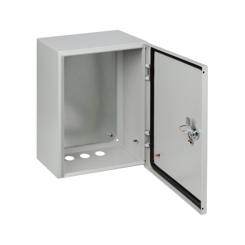Корпус металлический ЩМП-1-0, 395х310х220 мм, IP54, RAL7035 светло-серый LITE Корпус металлический ЩМП-1-0, 395х310х220 мм, IP54, RAL7035 светло-серый LITE