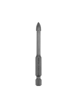 Сверло по стеклу и керамике 6мм 4 грани шестигранный хвостовик Kranz KR-91-0649