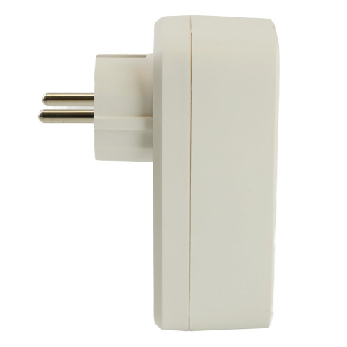 Сетевой фильтр 1-местный с/з STEKKER 250В, 16А,  2USB+1Type-C 2,4 A, серия Nova, HM81-11-1, белый