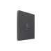 Systeme Infinity, Розетка информационная С/У RJ-45 кат.6, Вулканический пепел Systeme Infinity, Розетка информационная С/У RJ-45 кат.6, Вулканический пепел