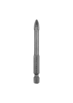 Сверло по стеклу и керамике 8мм 4 грани шестигранный хвостовик Kranz KR-91-0650