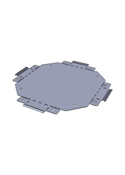 Ответвитель крест. 50x200 мм (плоский) EKF