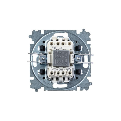 Переключатель 1-кл. СП Levit IP20 с подсветкой ориентацион. сл. кость/бел. ABB 2CHH590646A6017 Переключатель 1-кл. СП Levit IP20 с подсветкой ориентацион. сл. кость/бел. ABB 2CHH590646A6017