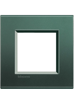 Livinglight Рамка прямоугольная, 1 пост, цвет зелёный шелк