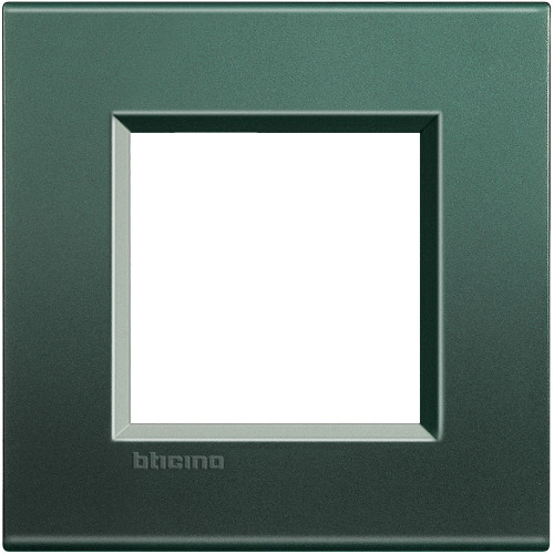 Livinglight Рамка прямоугольная, 1 пост, цвет зелёный шелк