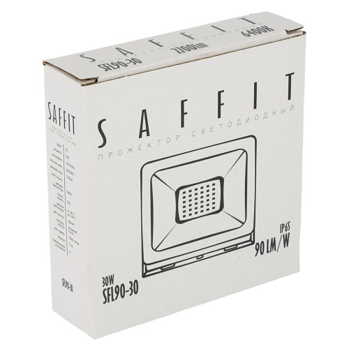 Светодиодный прожектор SAFFIT SFL90-30 IP65 30W 6400K Светодиодный прожектор SAFFIT SFL90-30 IP65 30W 6400K