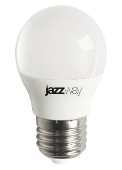 Лампа светодиодная PLED-LX 8Вт G45 шар 4000К нейтр. бел. E27 JazzWay 5025301