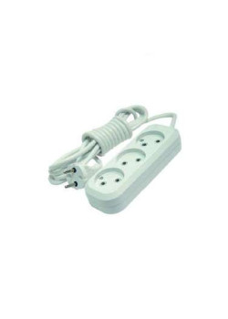 Удлинитель 3х3м без заземл. 10А IP20 Makel MGP123