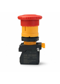Кнопка SB-81 грибовидная поворотная 1NC красная IP65