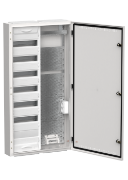 TITAN 5 Корпус комбинированный ЩРн-84 (2х84) 1085х570х140мм IP30 белый IEK