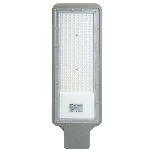 Светодиодный уличный консольный светильник Feron SP3023 120W 5000K 230V, серый