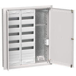 TITAN 5 Корпус комбинированный ЩРв-144 (3х72) 1005х885х130мм IP30 белый IEK