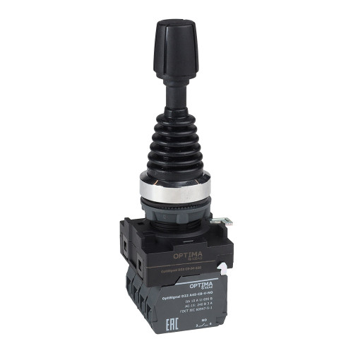 Джойстик OptiSignal D22 C5-J4-240 пластиковый 4 положения 4НО без фиксации