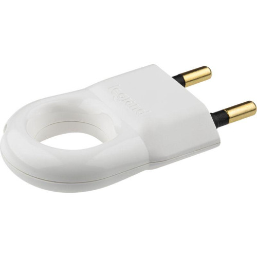 Вилка электрич. каб. Helium 6А 2P+E прямая бел. Leg 050162 Вилка электрич. каб. Helium 6А 2P+E прямая бел. Leg 050162