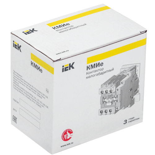 Контактор КМИе-22511 25А 230В/АС3 1NC GENERICA Контактор КМИе-22511 25А 230В/АС3 1NC GENERICA