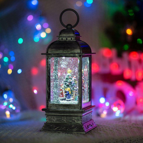 Фонарь декоративный Рождество эффект снегопада и подсветкой бел. Neon-Night 501-065 Фонарь декоративный Рождество эффект снегопада и подсветкой бел. Neon-Night 501-065
