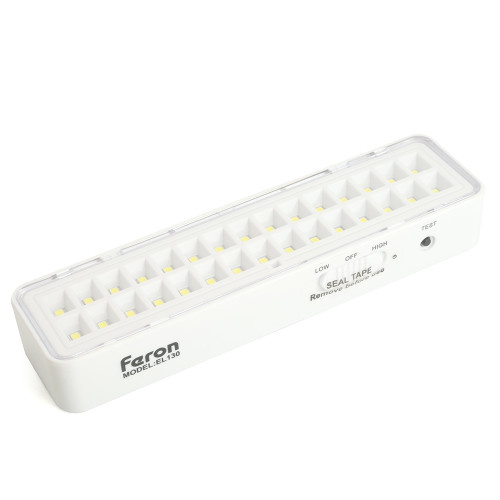 Светильник аккумуляторный Feron.One, 30LED DC, белый, EL130