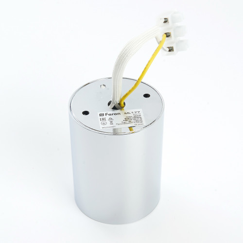 Светильник потолочный Feron ML177 MR16 GU10 20W 230V, хром Светильник потолочный Feron ML177 MR16 GU10 20W 230V, хром