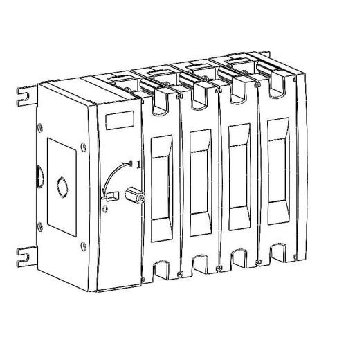 ВЫКЛ.-РАЗЪЕДИНИТЕЛЬ SYSTEMEPACT SD250 4P 200A РУКОЯТКА СЛЕВА ФРОНТ._РУКОЯТКА ЗАКАЗЫВАЕТСЯ ОТДЕЛЬНО