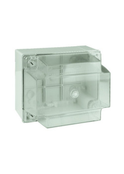 Коробка ответвит. с гладкими стенками и прозрачной крышкой, IP56, 150х110х135мм