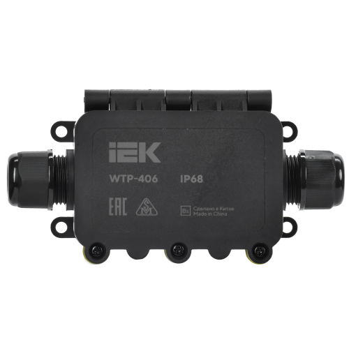 Коробка распределительная герметичная WTP-406 2 ввода IP68 IEK
