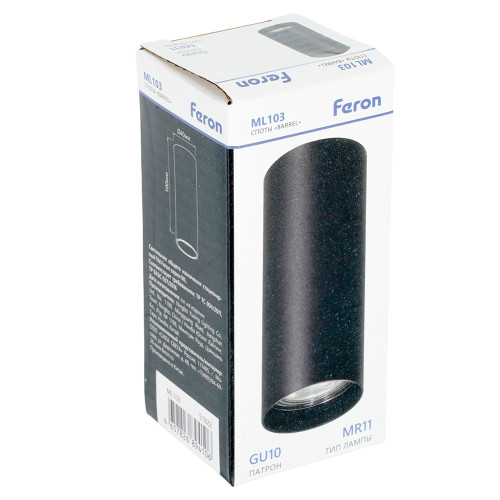 Светильник потолочный Feron ML103 Barrel MR11 GU10 35W 230V, ML103 Светильник потолочный Feron ML103 Barrel MR11 GU10 35W 230V, ML103