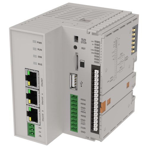 ПЛК 250 Модуль ЦПУ 8 входов интерфейсы RS232 RS485 Ethernet EtherCAT USB SD-Card 24В DC CDS ONI