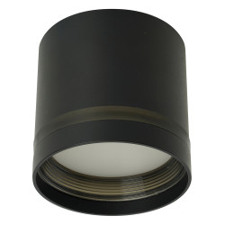 Светильник потолочный Feron HL461 Barrel 12W, 230V, GX53, черный
